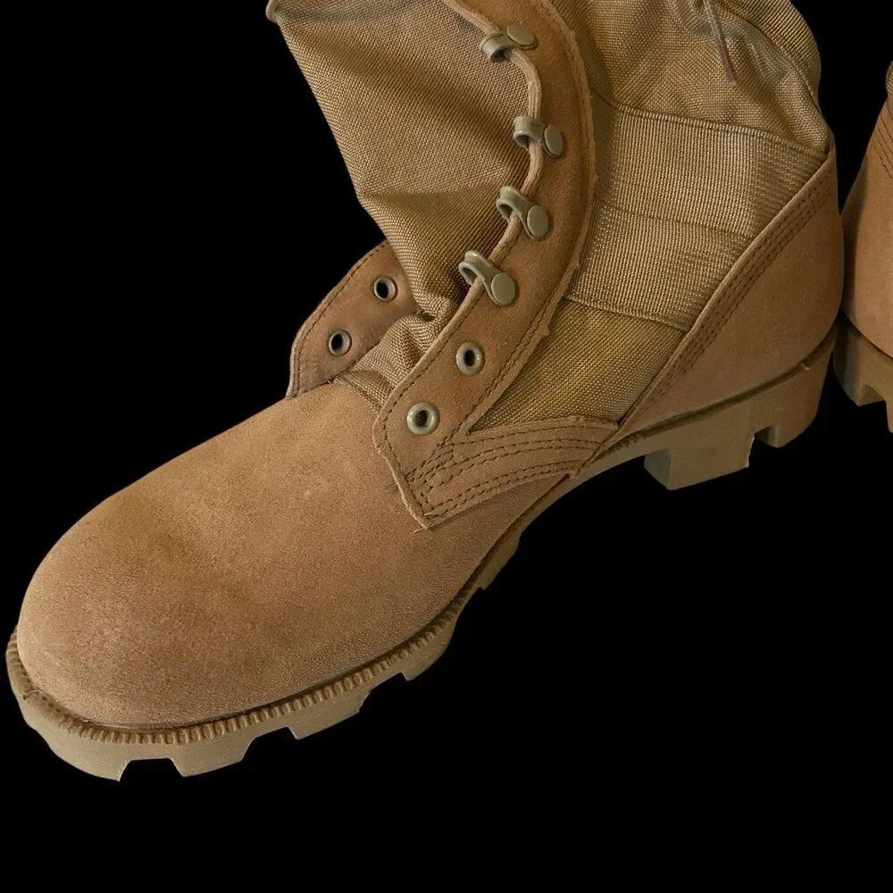 RO Search Combat Boots Size 11.5N Hot Weather Desert Tan Military New With Tag